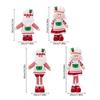 Handmade Holiday Telescopic Cook Caps Festival Fabric Doll Gnomes Plush Dolls