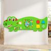 Educational Busy Board | Fine Motor Exercise Wooden Board, for Daycare,
