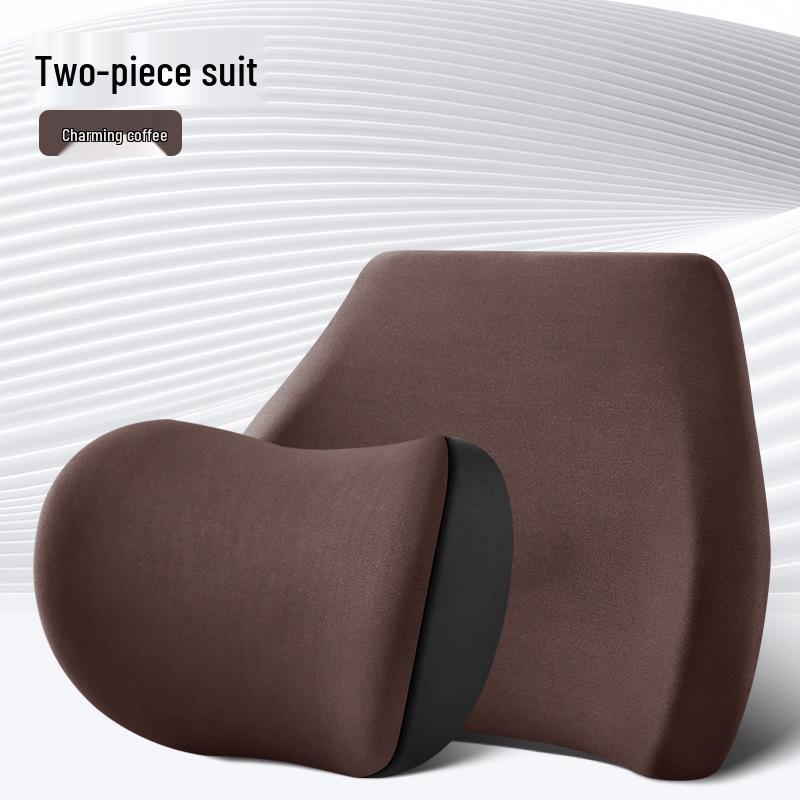Car Headrest Neck and Lumbar Support Pillow for Driving