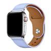 Compatible with Apple & Huawei: Retro Genuine Leather Snap-On Watch Band