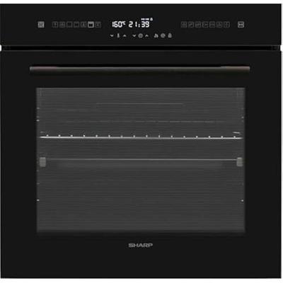 Vier - SHARP - K71L66BNH - 78L - Pyrolyse - Schwarz