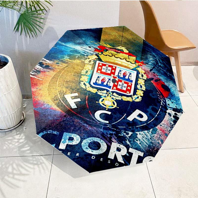 Fc Space Emblem Printed Automatic Umbrella, 8-Frame for Travel, camping, Casual Umbrella, Essential Gift for for family and friends
