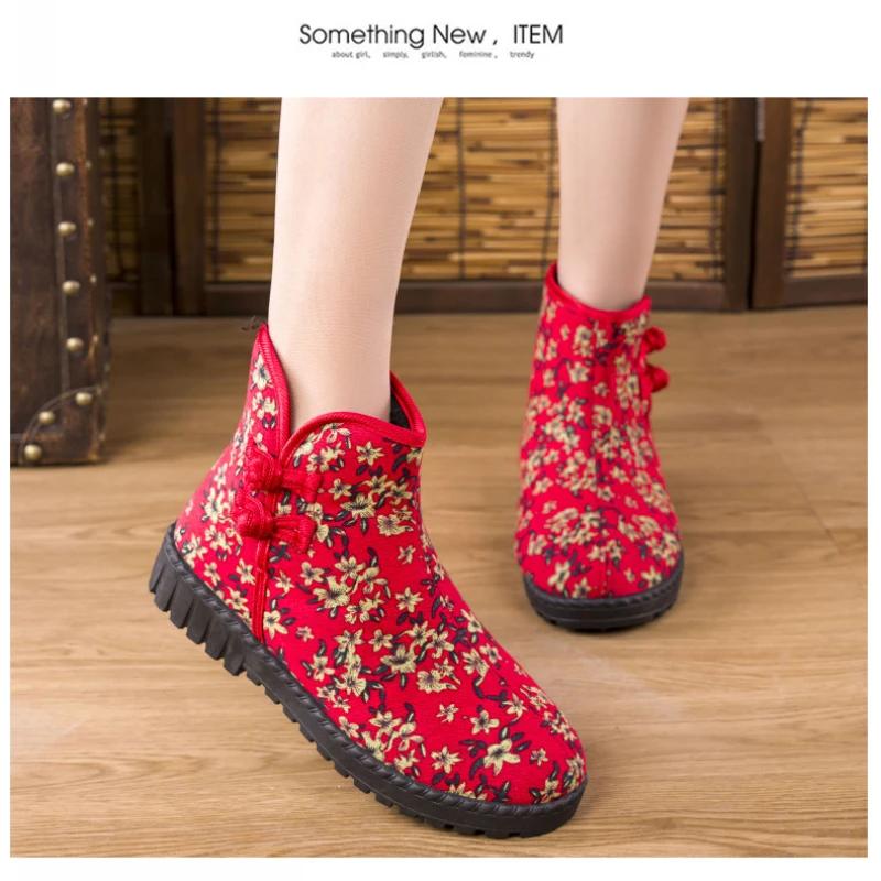 Internet Celebrity Snow Boots Winter Plush Warm Anti Slip Comfortable Short Boots Outdoor Street Flat Casual Shoes 2024