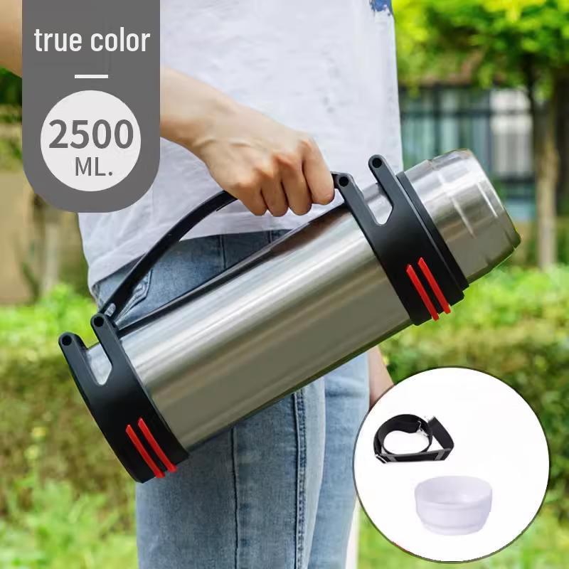 Molona Outdoor Portable Stainless Steel Insulated Thermos