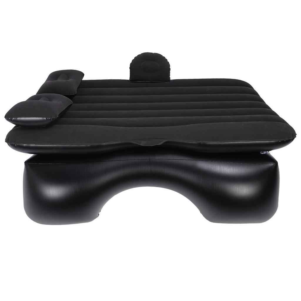 Aufblasbare Auto-Luftmatratze mit 2 Kissen Erhöhter Komfort Stabile Unterstützung Tragbarer Auto-Rücksitz