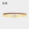 Fine Belt Retro Pearl Decorative Ladies Fine Belt With Windbreaker Dress Waist Seal Waist Jewelry