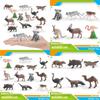 Mini Wildlife Animal Pvc Model Set With Static Figures For Collectors And Home Decor
