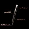 Cello Signature Professional Gift Set Blue Ball Pen With Metal Keychain Black Silver Finish For Office And Gifting