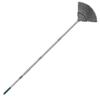 Fan Shaped Cobweb Duster with Retractable Stainless Steel Handle Static Soft Bristles for Picture Frame Wall Art Dusting