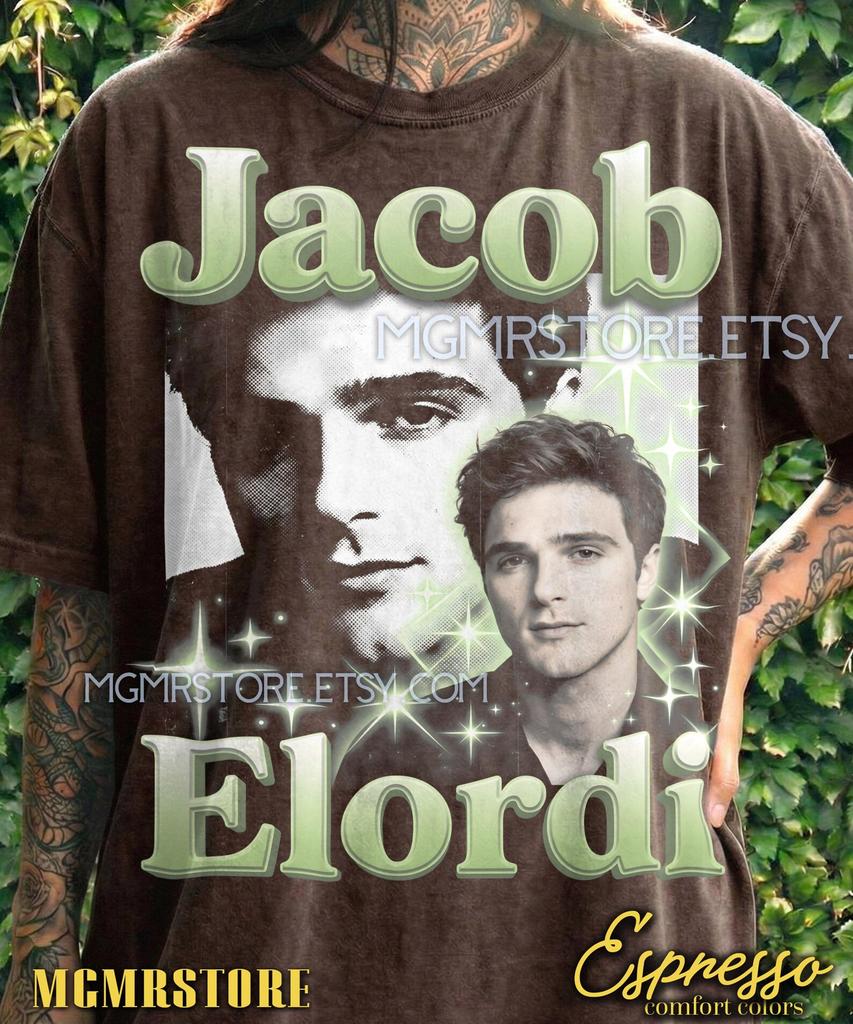 Jacob Elordi Comfort Colors® Shirt, Jacob Elordi Vintage Tee, Jacob Elordi 90s Tshirt, Jacob Elordi Retro Tee, Aussie, Model