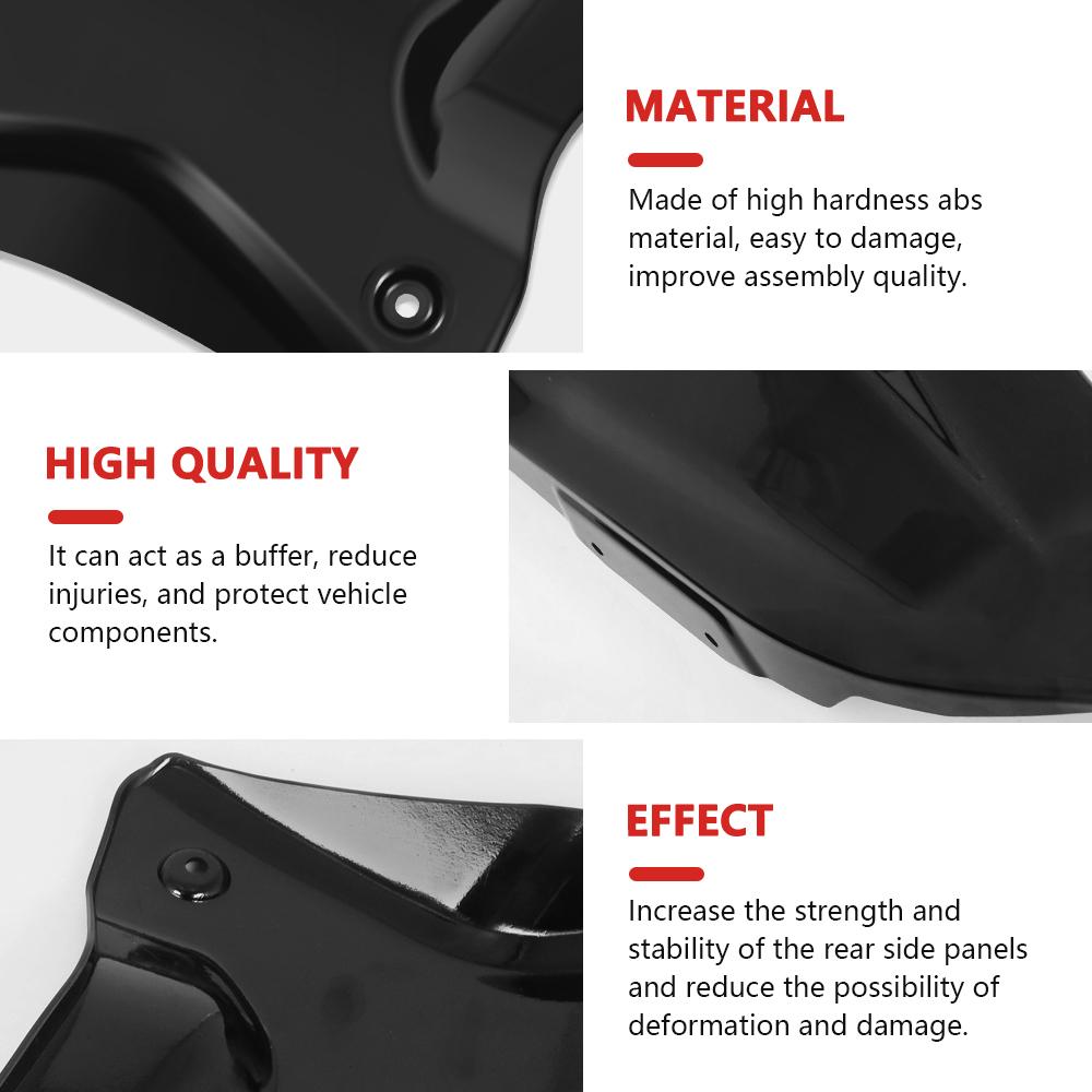 For MT-09 2024 2025 MT09 SP 2024 2025 Motorcycle Side Frame Panel Guard Fairing Cowl Plate Cover Rear Infill Side Panels Covers
