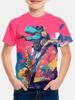 2025 Kids Clothes Dinosaur Graphic T Shirt for Children 3d Printed Tee Shirts Funny Children's Clothing T-Shirt Cool Design Tops