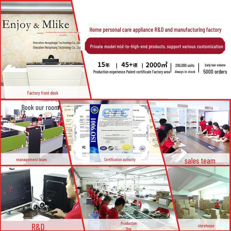 Hengyingjia Perie de față din silicon încălzită cu terapie cu lumină pentru curățare și întinerire