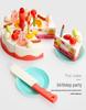 DIY Singing Birthday Cake Candle & Cutting Toy for Kids