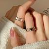 Love Ring Ins Exquisite Temperament Adjustable Index Finger Opening Ring