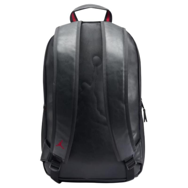 Jordan Synthetic Leather Backpack Unisex Black Jordan II7300-010
