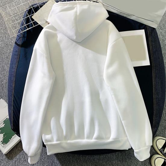 Women Hoodie Hooded Drawstring Loose Pullover Spring Hoodie for Daily Wear