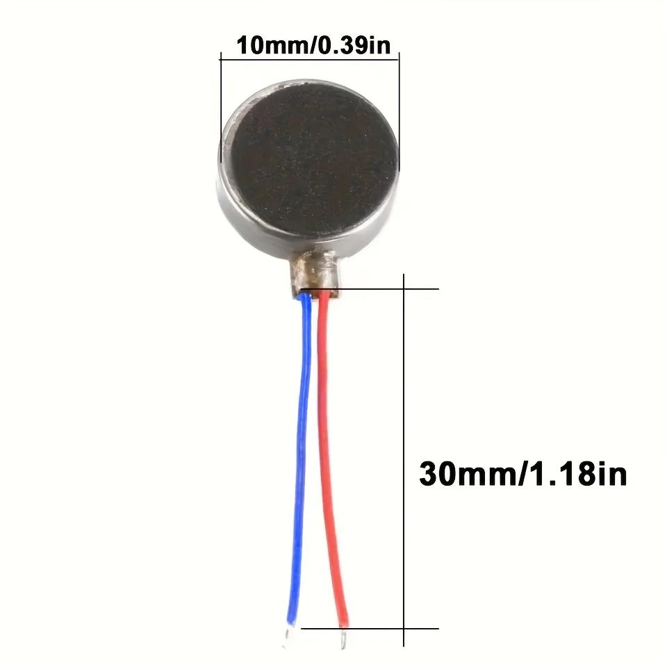 2 Stück, Mikro-Vibratoren, Vibrationsmotor Kleine Anschlüsse