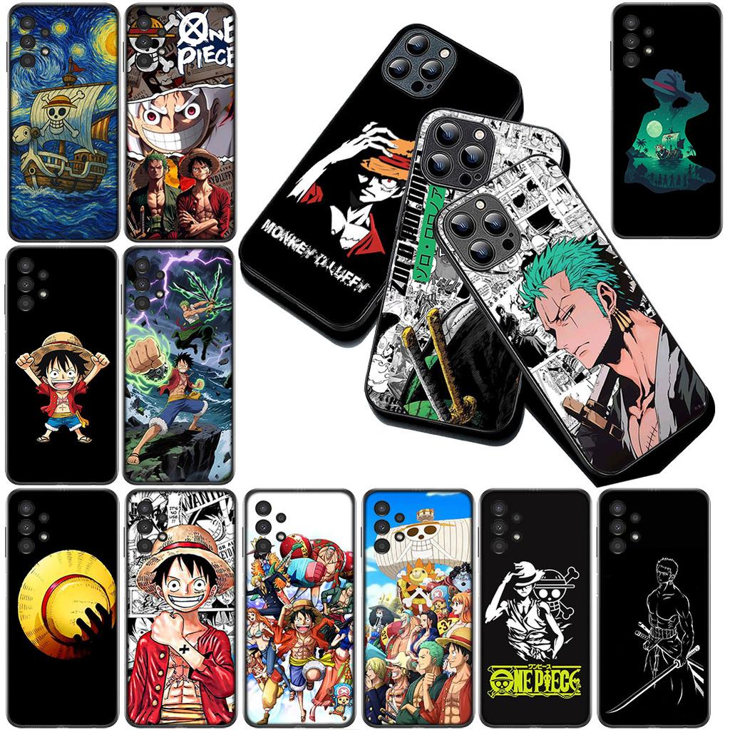 Cover for Xiaomi Redmi Note 12 11 10 A3 Pro 10A 10C 12C Note12 5G 4G Casing Phone Case Anime Roronoa Zoro One Piece Luffy