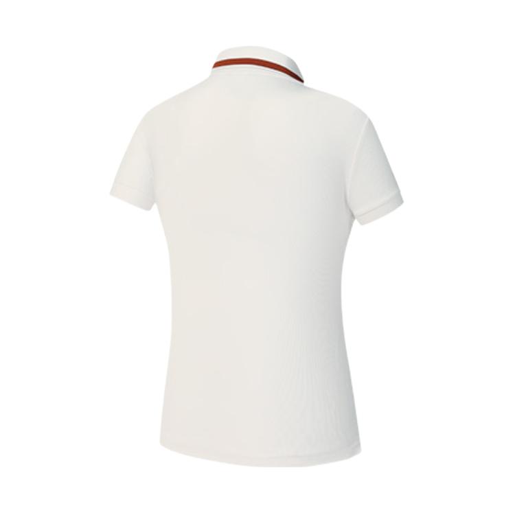 Fila Tennis Minimalist Comfortable Trendy Sports Cool Short Sleeve Polo Shirt Women Tops A11W533109F-WT