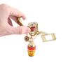 T02C!-Hot New 1/2 Inch Dual Connector Zinc Alloy 360 Degree Rotate Rocker Arm Water Sprinkler Spray Nozzle Garden Irrigation Spr