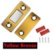 6 Colors Magnetic Door Catch Ultra-Thin Cabinet Catches Door Closed Magnets Sheet Adhesive Closet Drawer Window Magnet Latches
