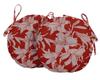 Vargottam Indoor Outdoor Round Bistro Chair Cushions Block Print 15-Inch Bistro Chair Pads Waterproof Seat Chair Cushion For Home