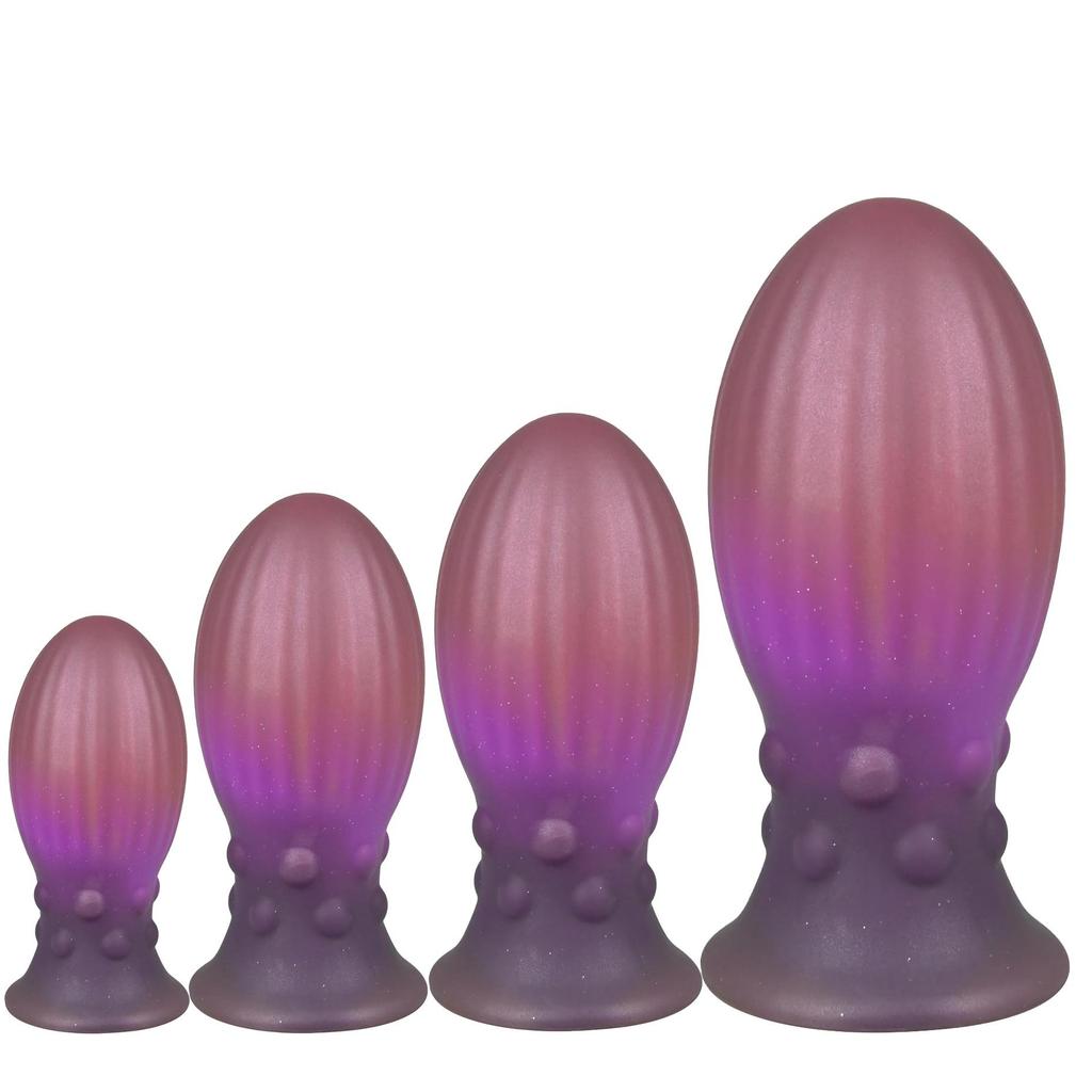 Super Thick Luminous Silicone Anal & Vaginal Dilator Toy for Men and Women