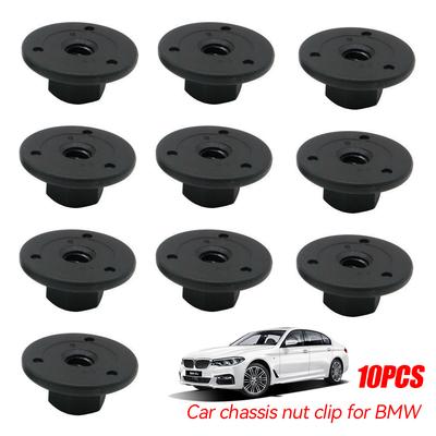 10 ks Klipy pro podběh kola, Lemy blatníků, Zástěrky, Podvozek, Zadní nárazník, Blatník - Upevňovací prvky pro BMW X1 X3 X5 X6 Z4