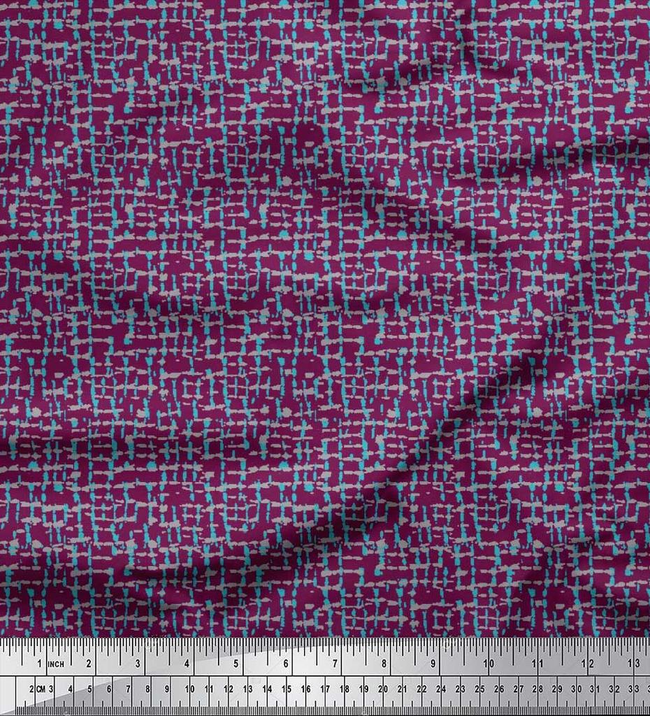 Soimoi Japonská krepová saténová tkanina Textura košile Tisková tkanina v metrech 42 palců