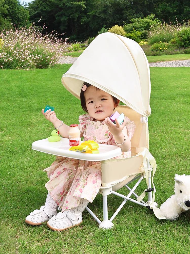 Kids' Portable Folding Chair for Camping, Dining, Beach, and Photography.