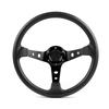 14inch 350mm PU Leather Car Racing Steering Wheel Aluminum Alloy Deep Dish Sport Drifting Universal Wheel