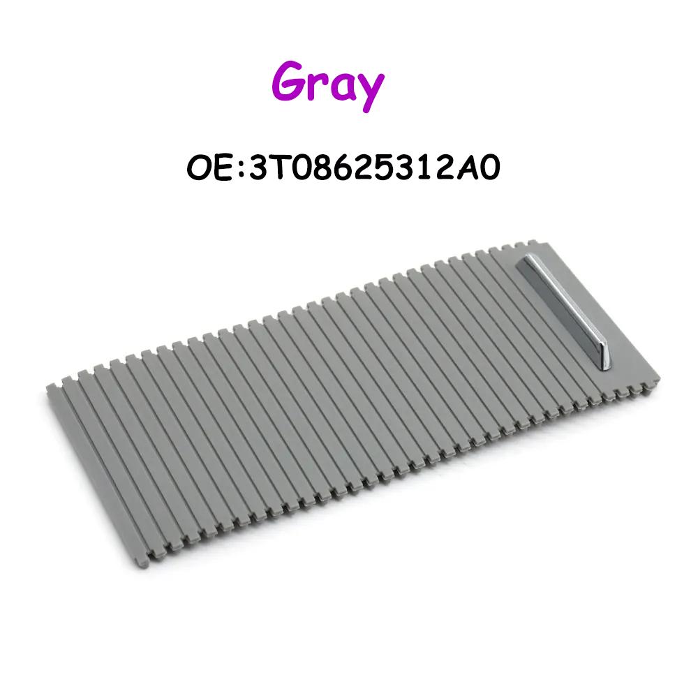 For Skoda Superb 2009-2015 Car Accessories Interior center Console Roller Blind Shutter Drink Water Cup Holder Cover