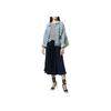 Polo Ralph Lauren Solid Pleated Long Skirt Casual Long Skirt Women Skirts Navy-Blue 211781249-007