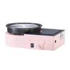 Mini Pottery Wheel Electric Clay Wheel for Kids and Adults 158 Mm Pink