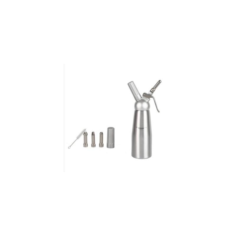 Modern Minimalist Stainless Steel Pastry Gun With Multifunctional Cream Whipper For Baking