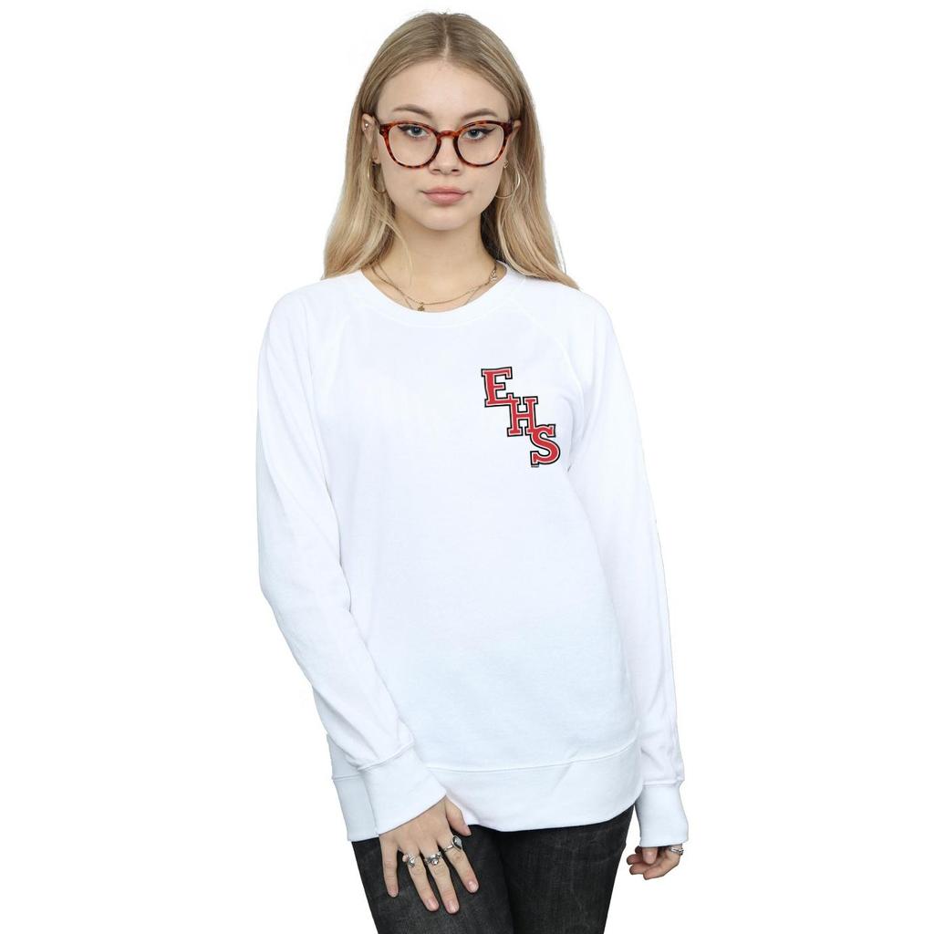 Disney Womens/Ladies High School Musical The Musical EHS Logo Breast Print Sweatshirt
