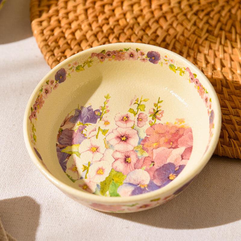 Meishangyuan Floral Ceramic Dinnerware Collection