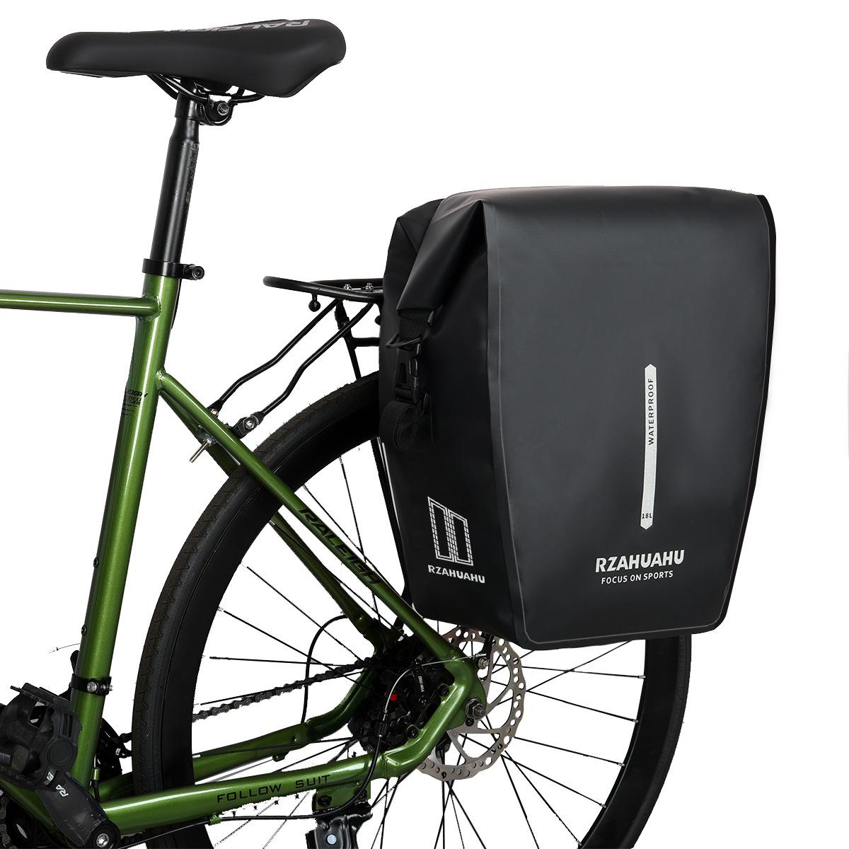 Rear bag Full waterproof camel bag Long-distance travel Sichuan-Tibet cycling equipment 22inch чёрный