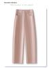 2025 Spring Yellow Scimitar Women's High Waist Loose Straight Leg Pear-Shaped Jeans