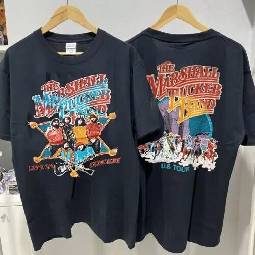 The Marshall Tucker Band Live In Concert Us Tour Unisex T-shirt Reprint S-5XL Unisex T-Shirt S