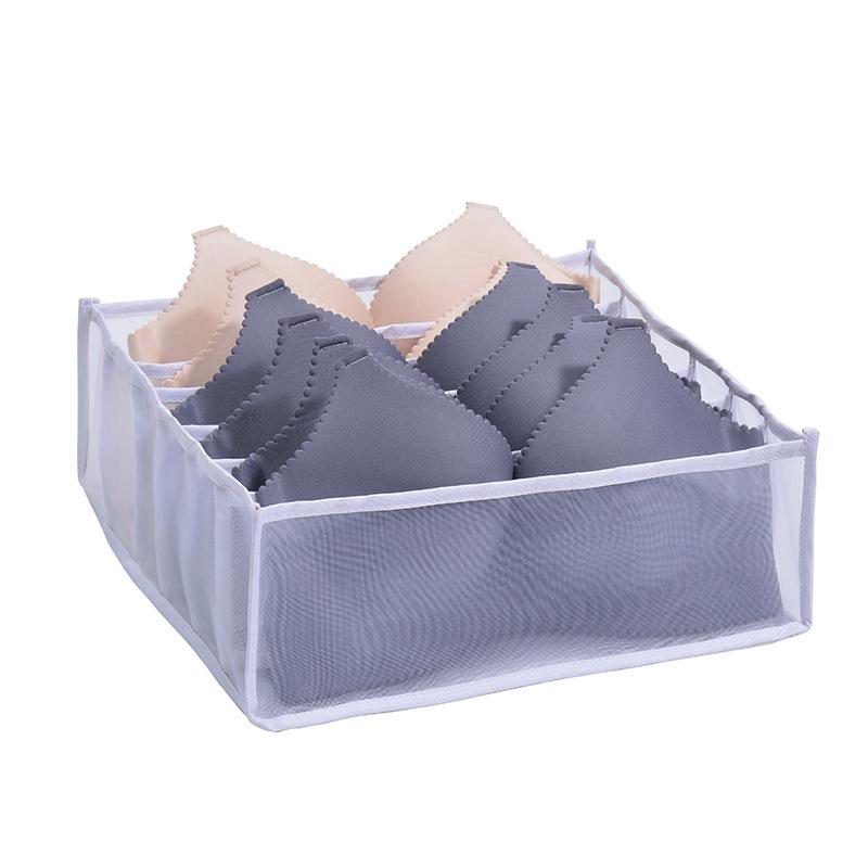  "Transparent Mesh Drawer Organizer for Clothes & Jeans"