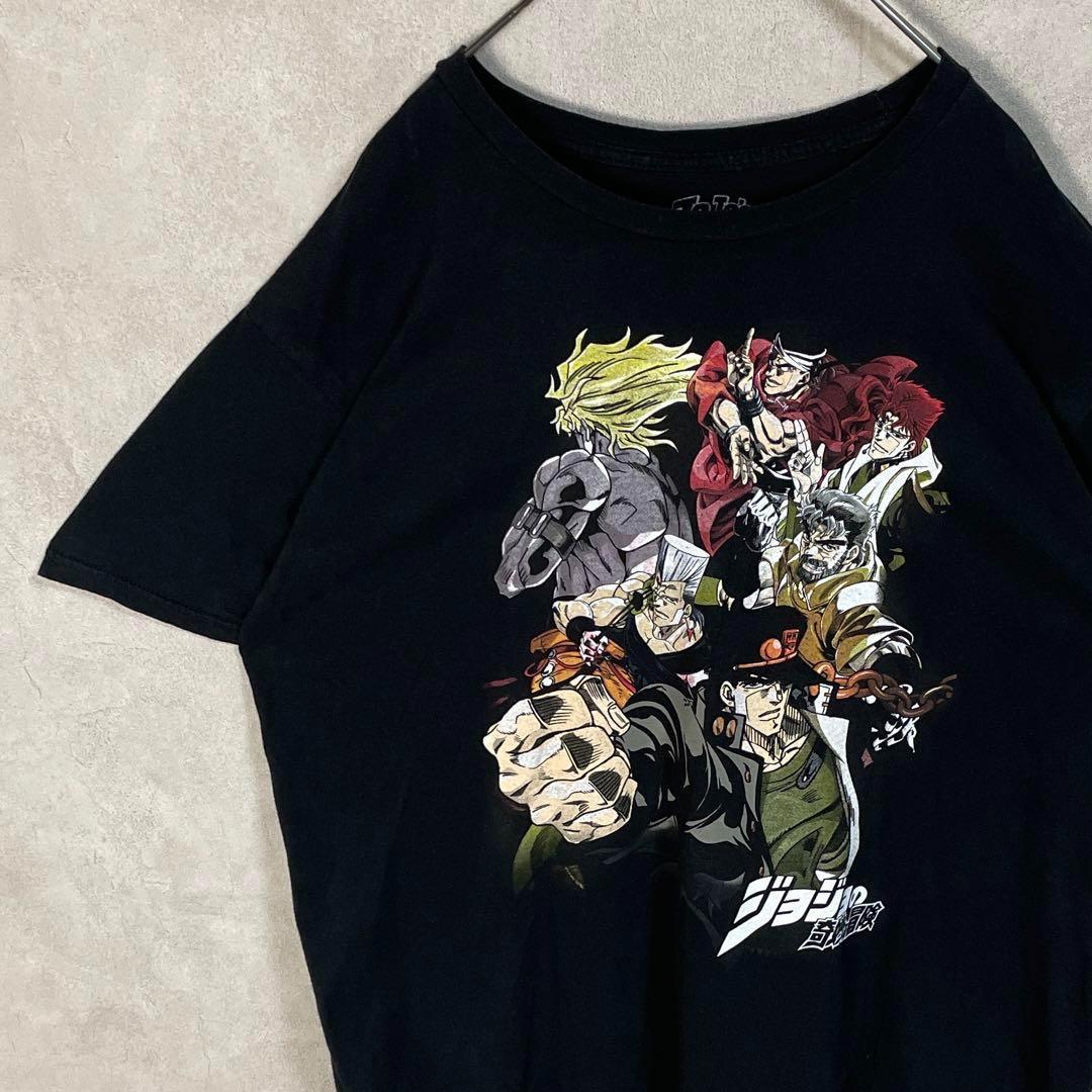 

[USED] Vintage JoJo s Bizarre Adventure Short Sleeve Shirt Manga Anime Dio Black