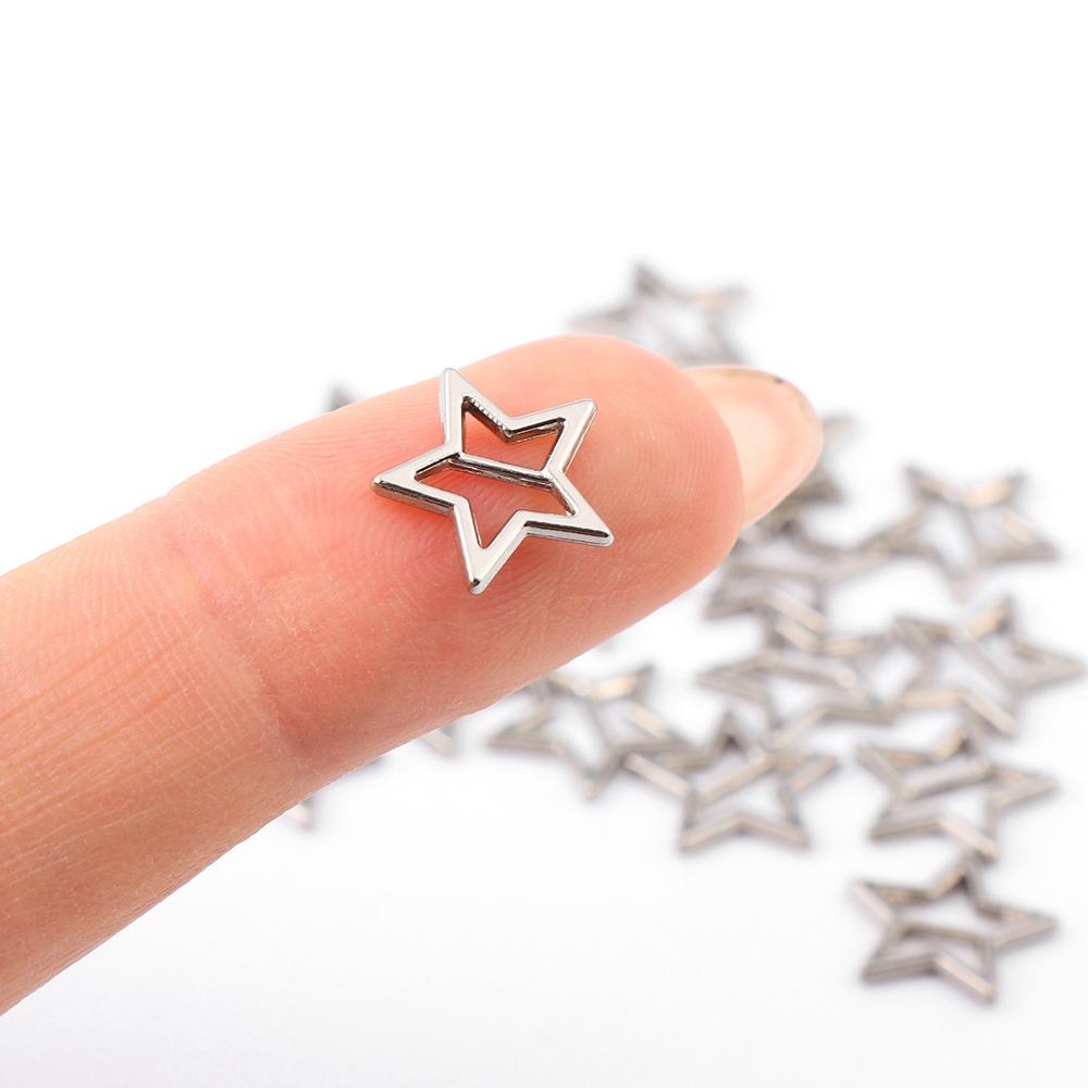 Ultra-small 4 Colors Tri-glide Star Buckle Doll Bags Accessories Belt Buttons Diy Dolls Buckles