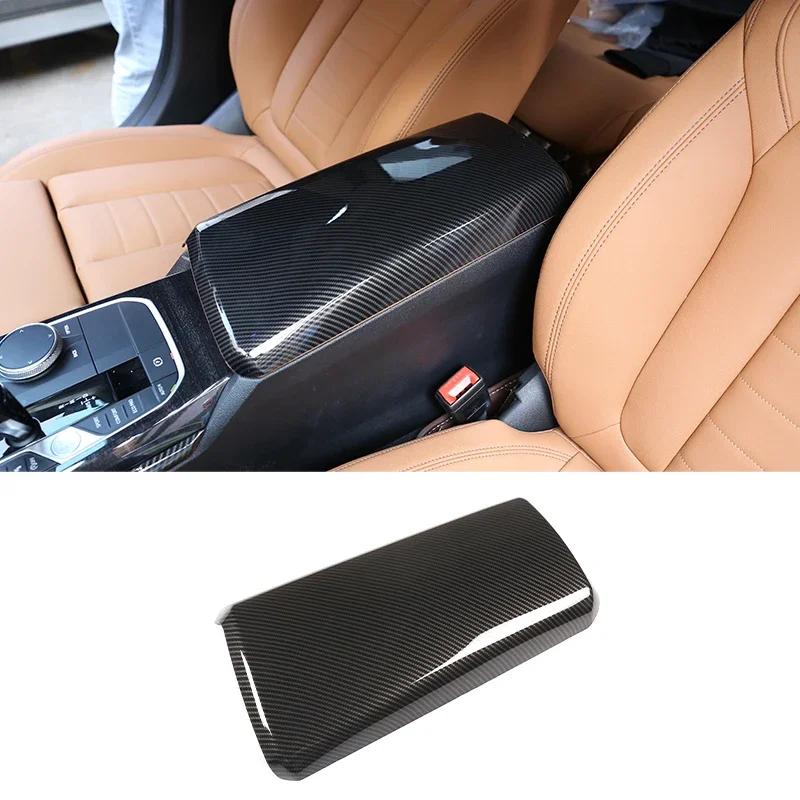 For BMW 3 Series G20 -2024 ABS Carbon Fiber Car Dashboard Console Gear Shift Panel Cover Trim Stickers Car Accessories