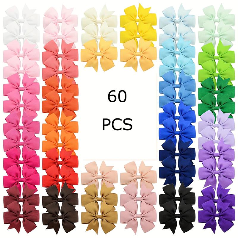 25/30/40/50/60Pcs 3inch Sunflower Hairclips for Children's Hair Accessories  Kids Baby Hairpin Girls Headclip