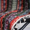 Bohemian Cotton Linen Geometry Curtains for Bedroom Kitchen Curtains with Tassel Country Style Living Room Blackout Curtains