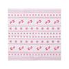 Festive Reindeer Print Napkin: Creative Christmas Paper Napkin for Western Restaurants