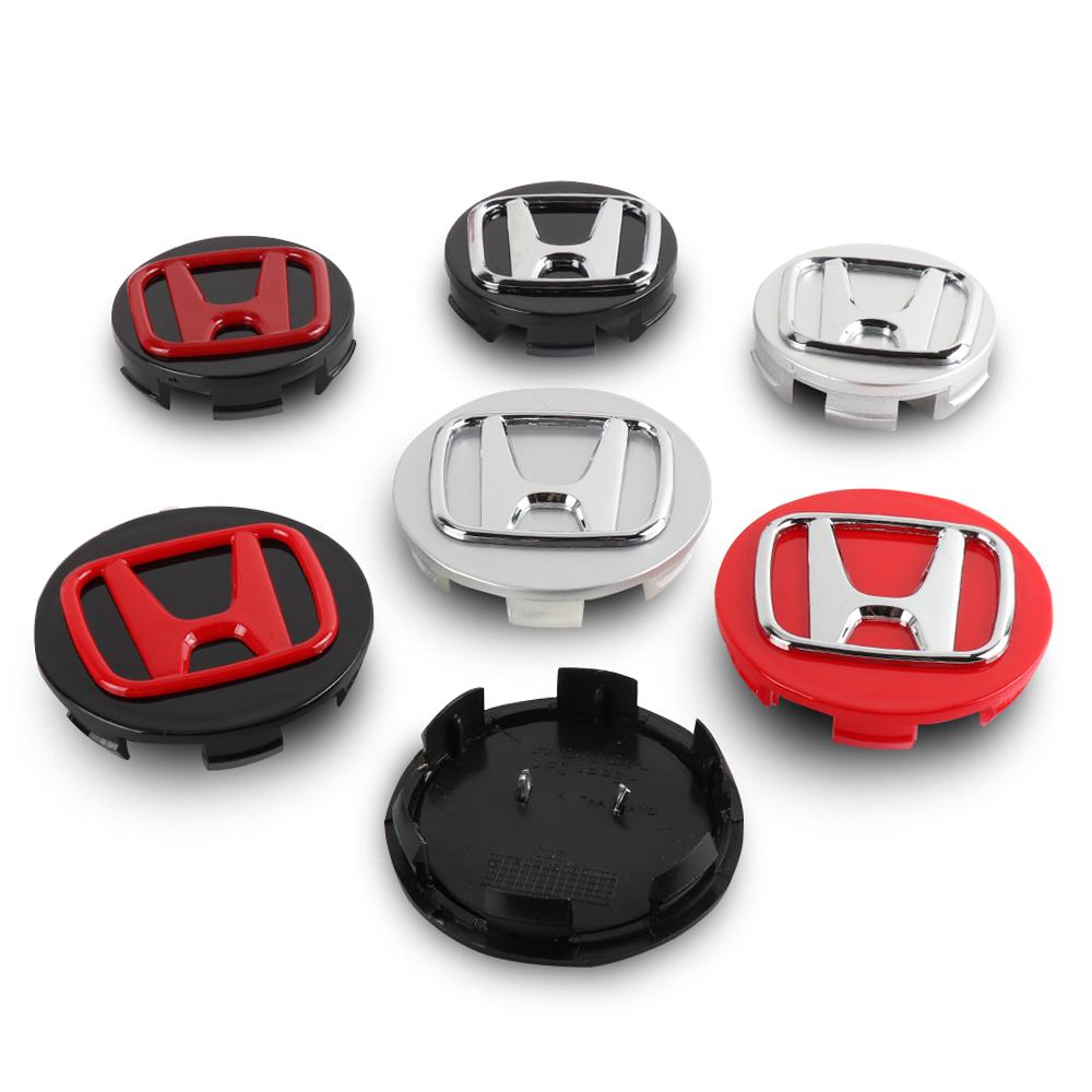 56/58/60/59mm Car Wheel Center Hub Caps Auto Accessories for Honda Type R Type S VTEC DOHC Modulo Vezel Legend Si RR Insight