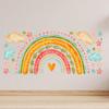 90x40cm Colorful Rainbow Wall Sticker Decal Self Sticky Decorative Removable Decoration for